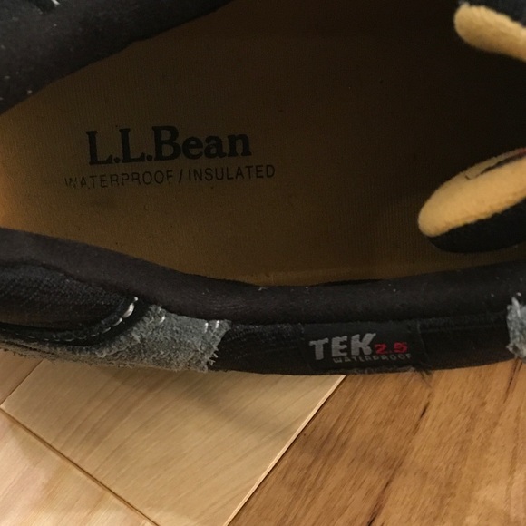 L. L. Bean Tek 2.5 Men's Waterproof Snow Sneakers 3 Size 14 - Picture 6 of 8